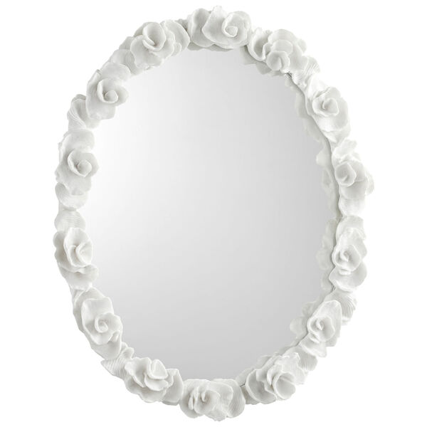 White Gardenia Mirror, image 1