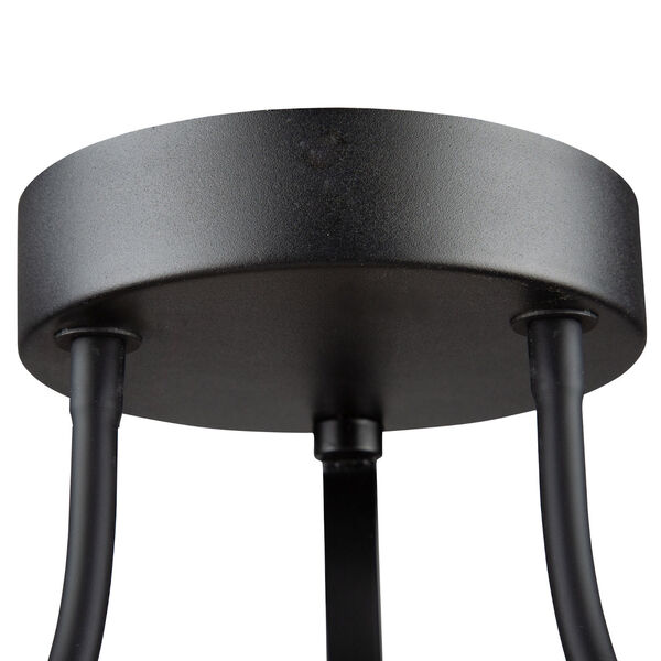 Ara Black 16-Inch LED Semi Flush Mount, image 6