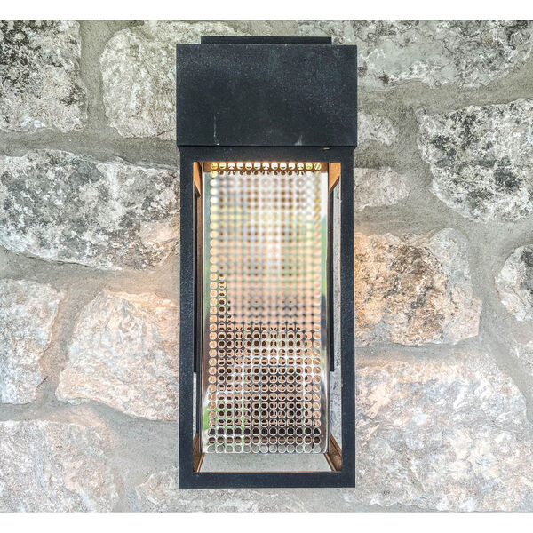 Townhouse Galaxy Black LED One-Light Five-Inch Outdoor Wall Mount, image 12