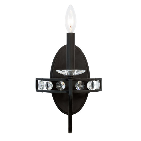 Monroe Carbon One-Light Wall Sconce, image 2