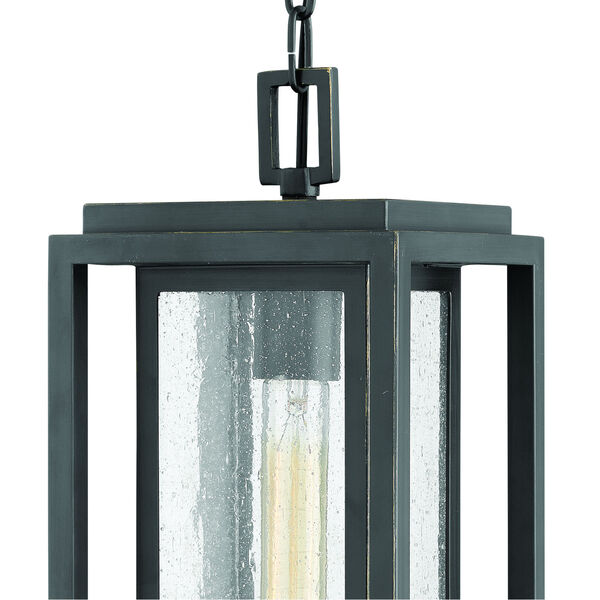 Republic Oil Rubbed Bronze LED One-Light Outdoor Pendant, image 4
