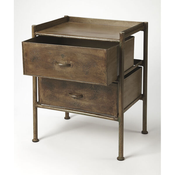 Cameron Industrial Chic Side Table, image 3