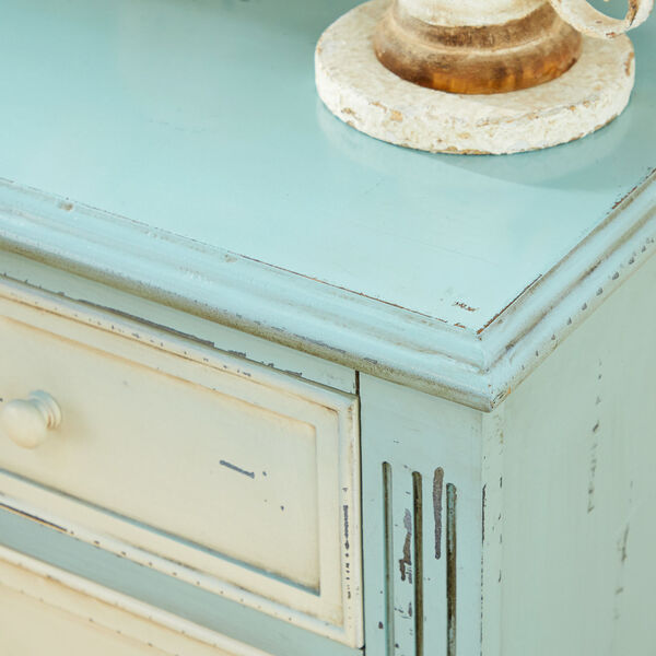 Blue Wood Cabinet, image 5