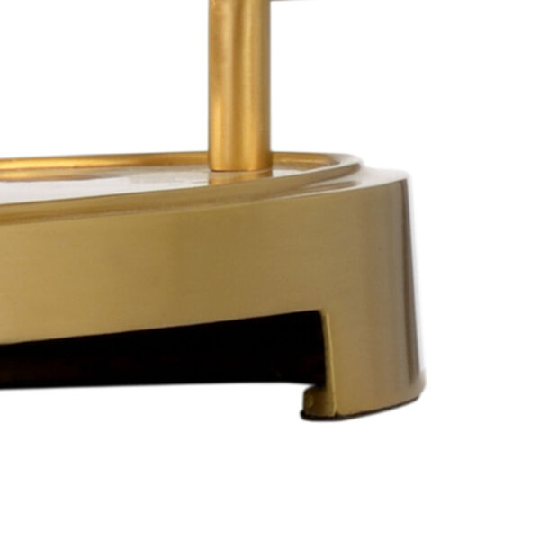 Swirl Antique Brass Table Lamp, image 2