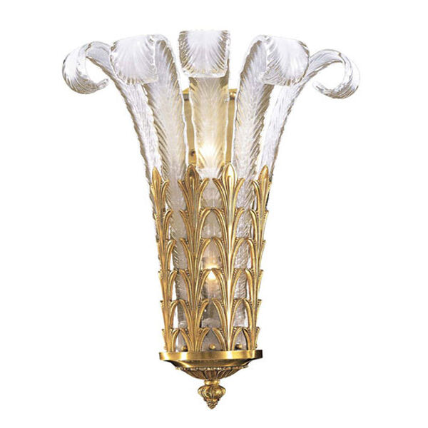 Metropolitan French Gold Wall Sconce, image 1
