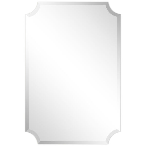 Frameless Clear 24 x 36-Inch Rectangle Wall Mirror, image 2