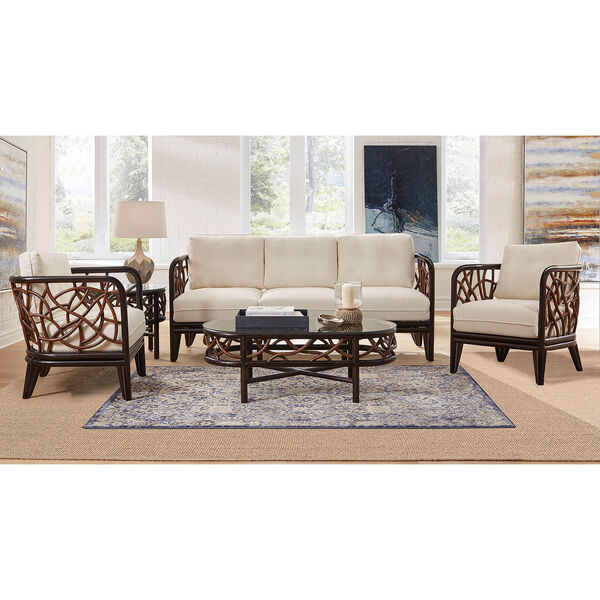 Trinidad Champagne Five-Piece Living Set with Cushion, image 3
