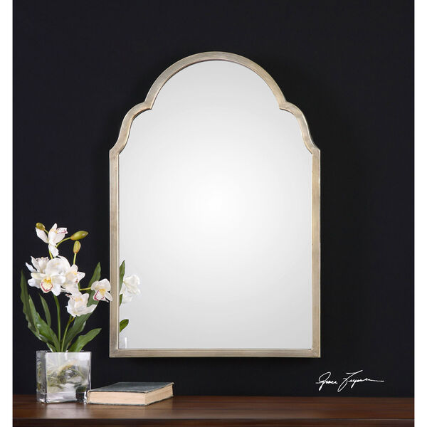 Brayden Silver Arch Mirror, image 1