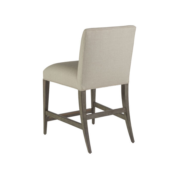 Cohesion Program Brown Madox Upholstered Low Back Counter Stool, image 2