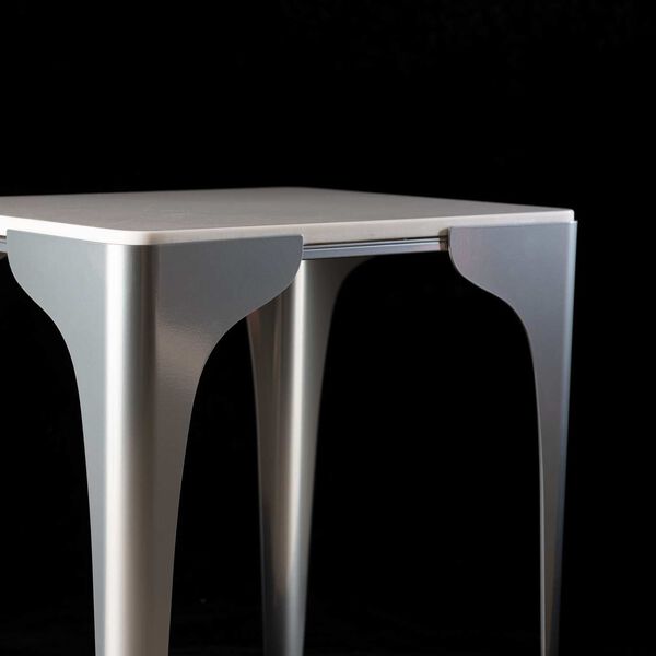 Cove Sterling Marble Top Side Table, image 4