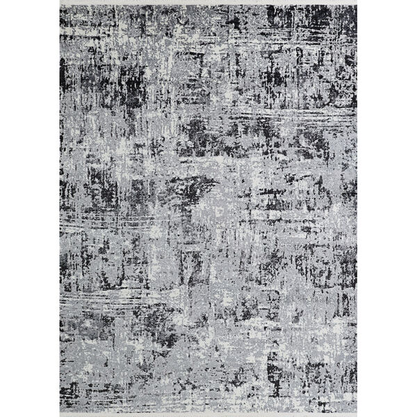 Marblehead Breccia Charcoal Rectangular: 7 Ft. 10 In. x 10 Ft. 3 In. Rug, image 1