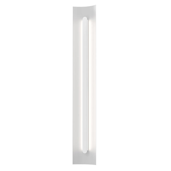 Tairu Textured White 36-Inch LED Sconce, image 1