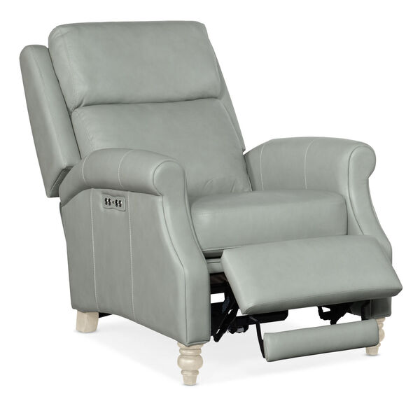 Hurley Gray Power Recliner with Power Headrest, image 4
