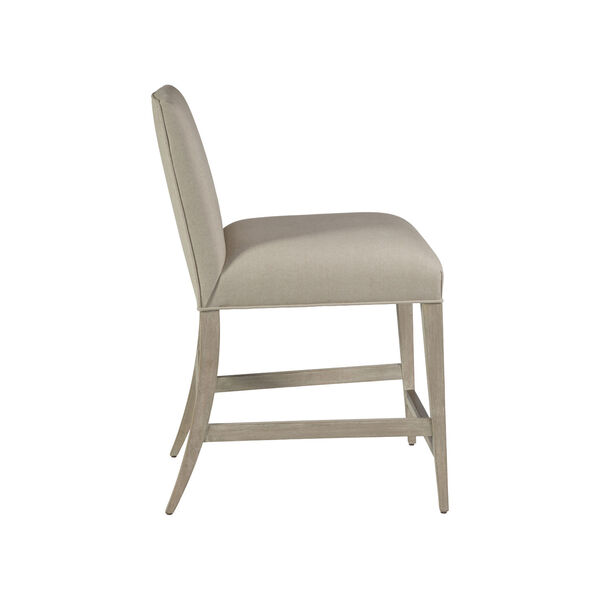 Cohesion Program Beige Madox Upholstered Low Back Counter Stool, image 3