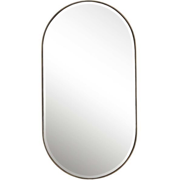 Lago Antique Gold Oval Wall Mirror, image 2