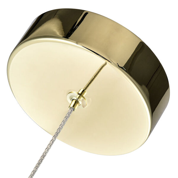 Venezia Gold Integrated LED Pendant, image 7