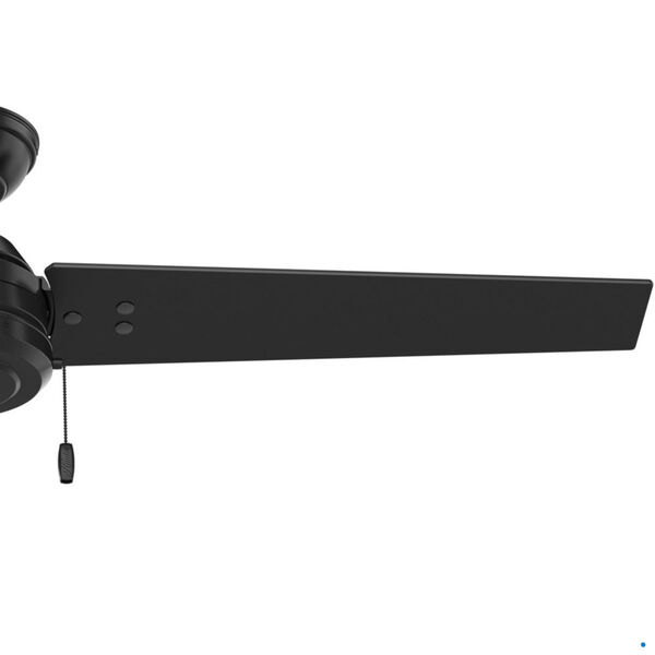 Cassius Matte Black 52-Inch Outdoor Ceiling Fan, image 6