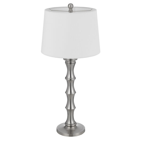 Rockland Brushed Steel Two-Light Metal Table Lamp, Set of 2, image 5