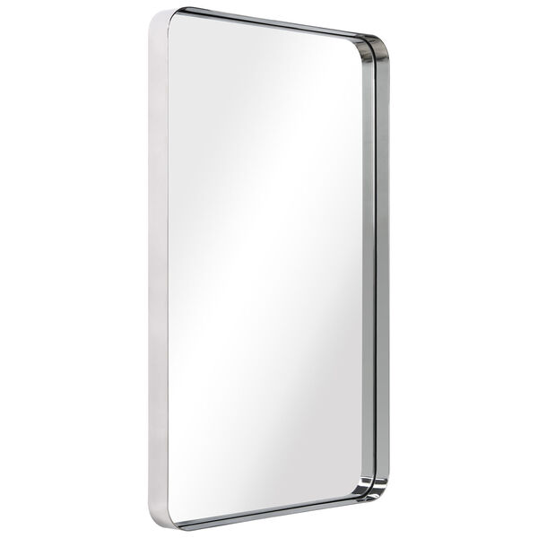 Silver 24 x 36-Inch Rectangle Wall Mirror, image 2