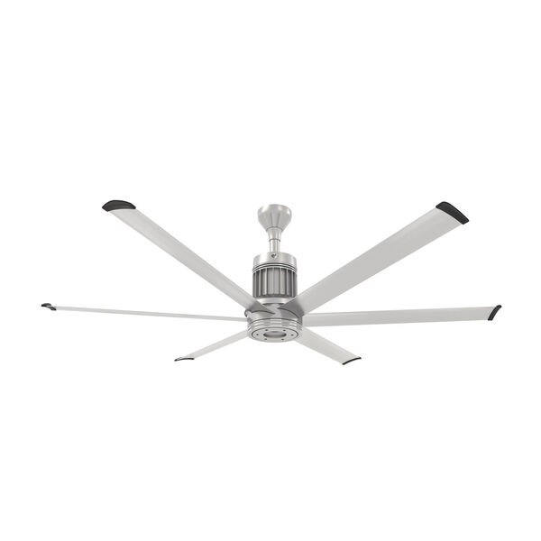 i6 Brushed Silver 72-Inch Outdoor Smart Ceiling Fan, image 1