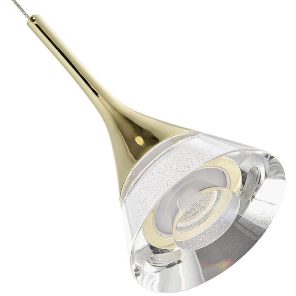 Amalfi Gold Integrated LED Pendant, image 4