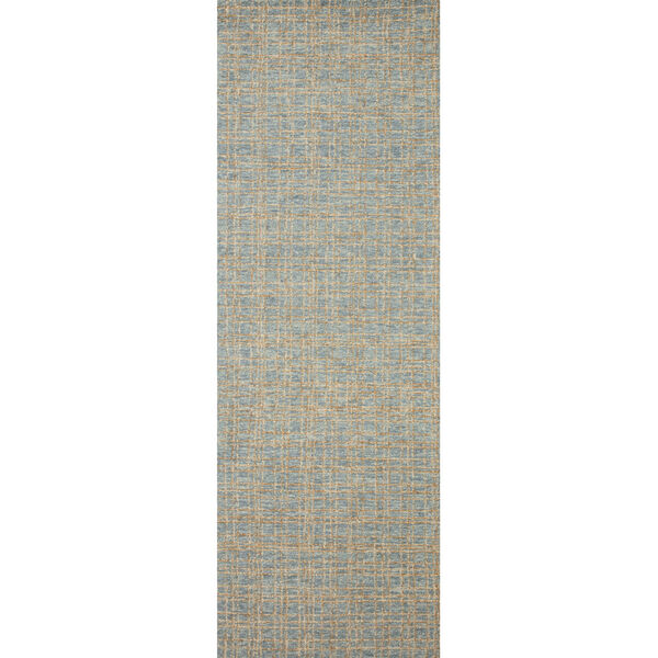 Chris Loves Julia Polly Blue and Sand Area Rug, image 4