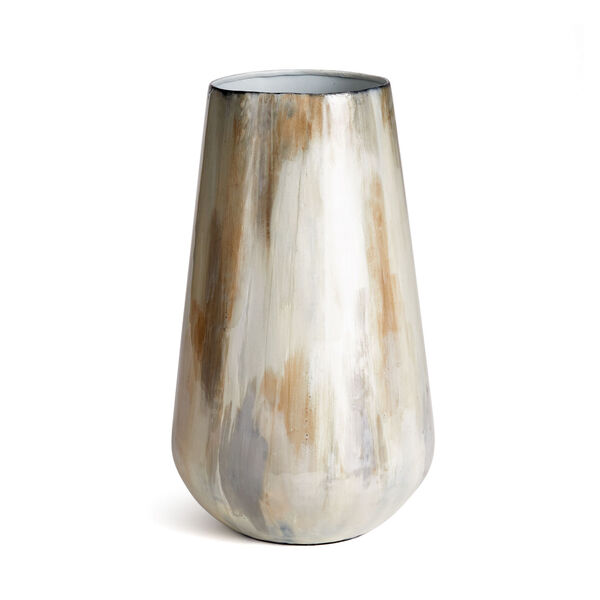 White Pearl 12-Inch Almeta Vase, image 1