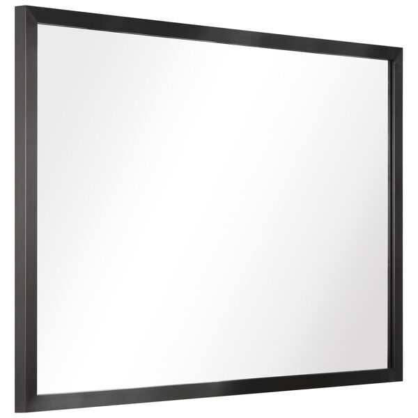 Contempo Black 24 x 36-Inch Rectangle Wall Mirror, image 4