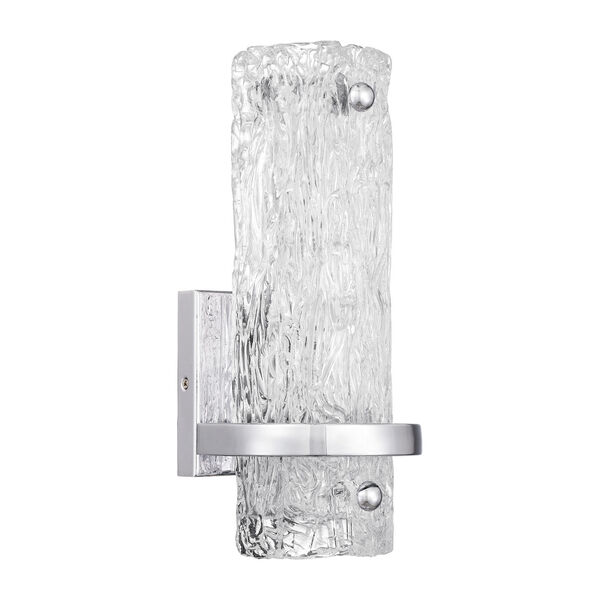 Pell Polished Chrome Integrated LED Wall Sconce, image 2
