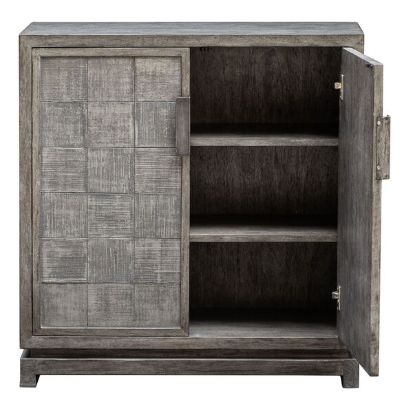 Hamadi Distressed Gray 34-Inch Two Door Cabinet, image 6
