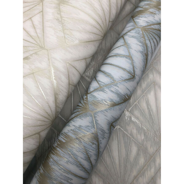 Candice Olson Modern Nature 2nd Edition Gray and Beige Modern Shell Wallpaper, image 6
