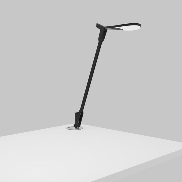 Splitty Matte Black LED Desk Lamp with Grommet Mount, image 2