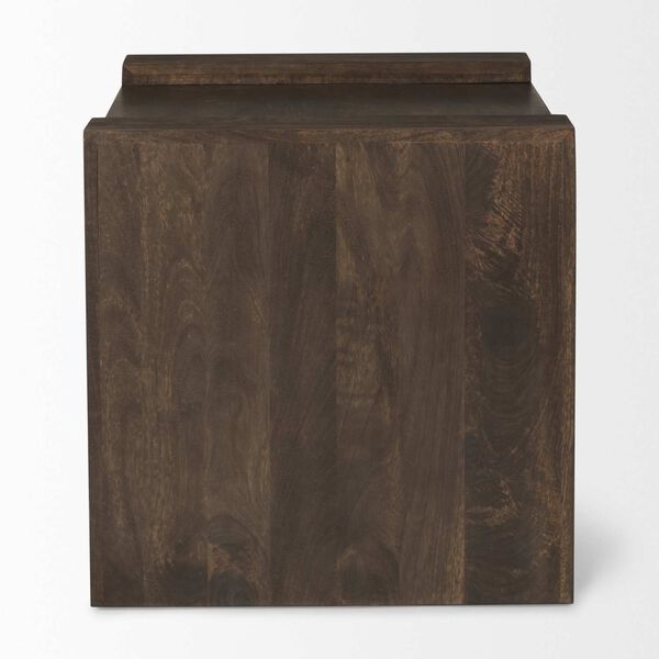 Athelia Dark Brown Wood Accent Table, image 3
