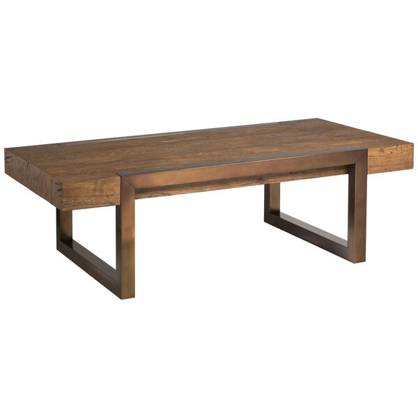 Signature Designs Natural Canto Rectangular Cocktail Table, image 1