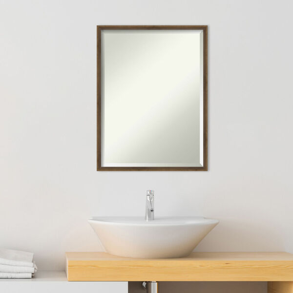 Lucie Bronze 19W X 25H-Inch Bathroom Vanity Wall Mirror, image 3
