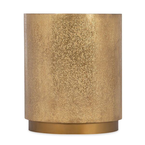 Melange Bronze Gold Audra Round Accent Table, image 1