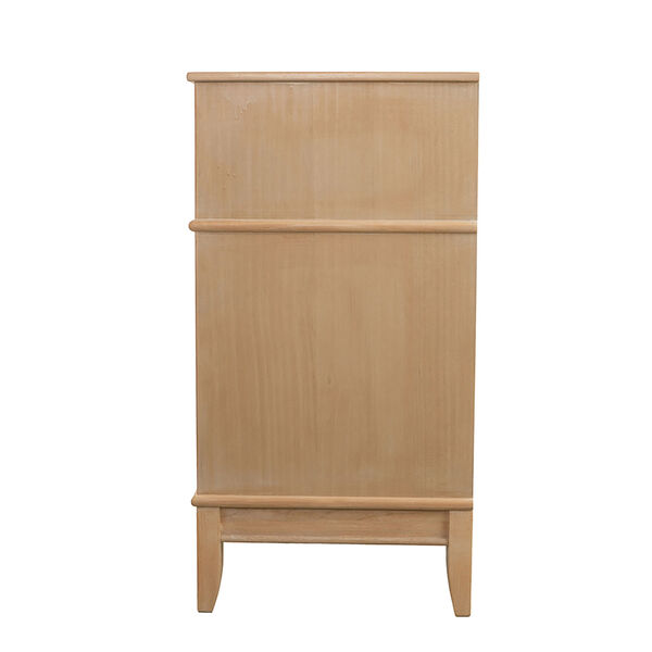 Brown Pine Wood Dresser, image 5