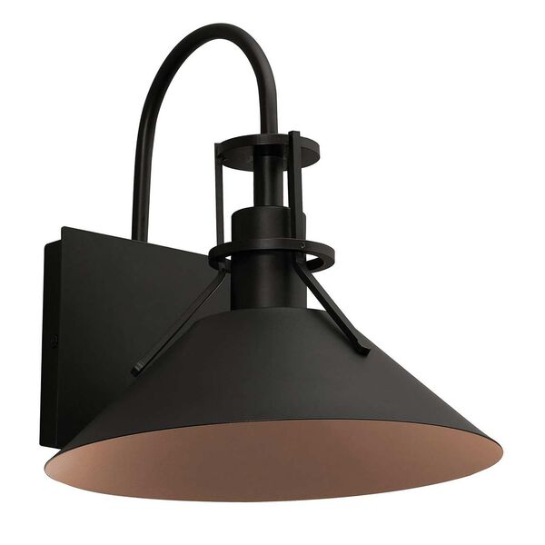 Gus Black Integrated LED Outdoor Wall Sconce, image 1