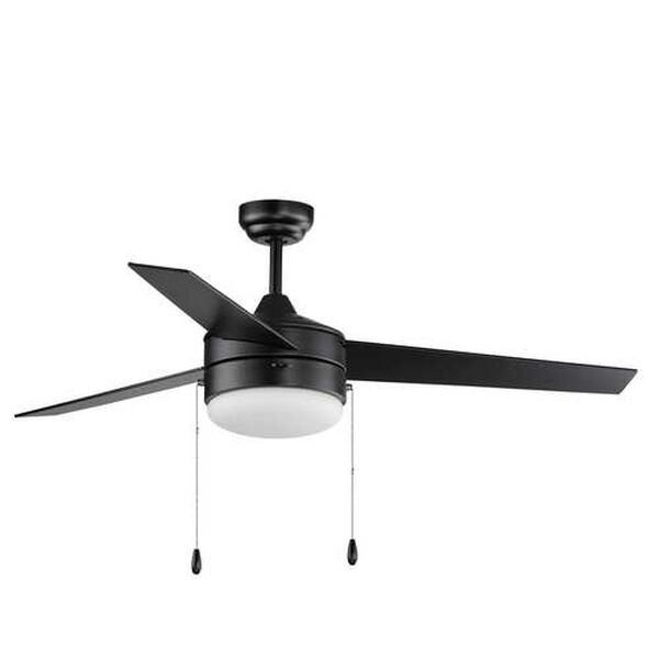 Trio Black Walnut Two-Light LED Ceiling Fan, image 1