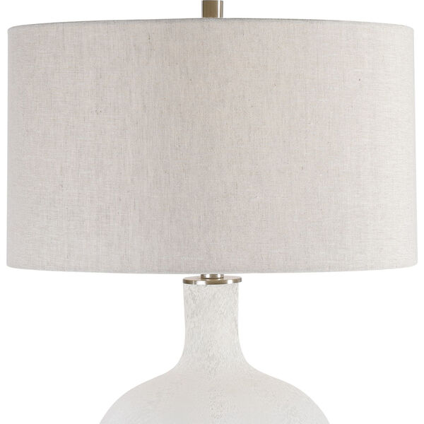 Whiteout Mottled White Table Lamp, image 6