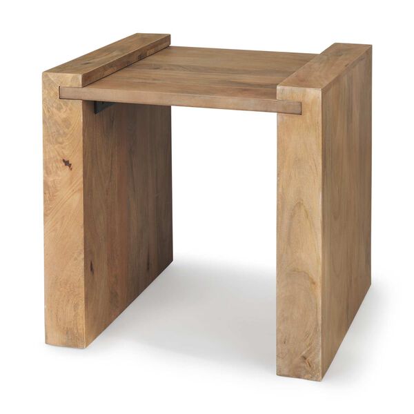 Athelia Light Wood Accent Table, image 1
