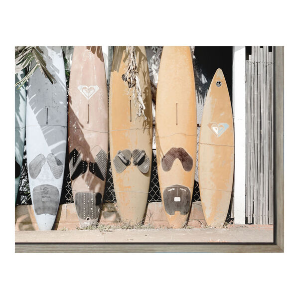 Multicolor  32H x 48W-Inch Surfs Up Wll Decor Painting, image 3