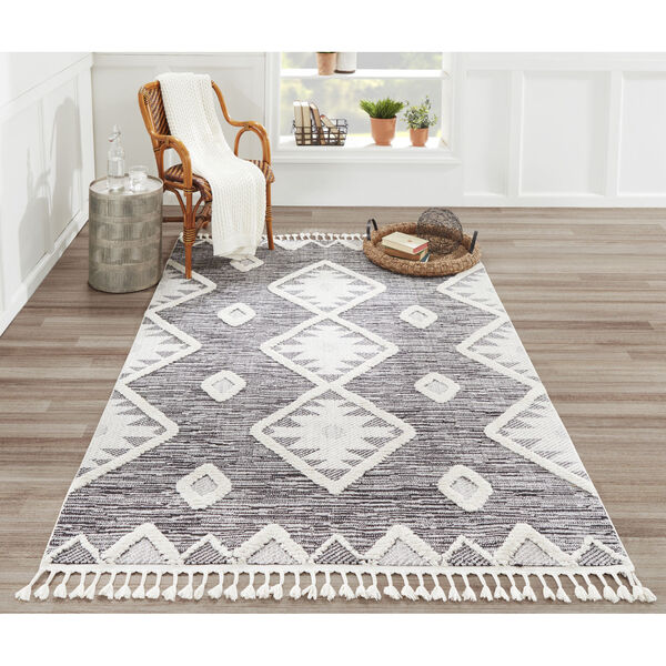 Odessa Charcoal Rectangular: 8 Ft. 6 In. x 12 Ft. 6 In. Rug, image 2