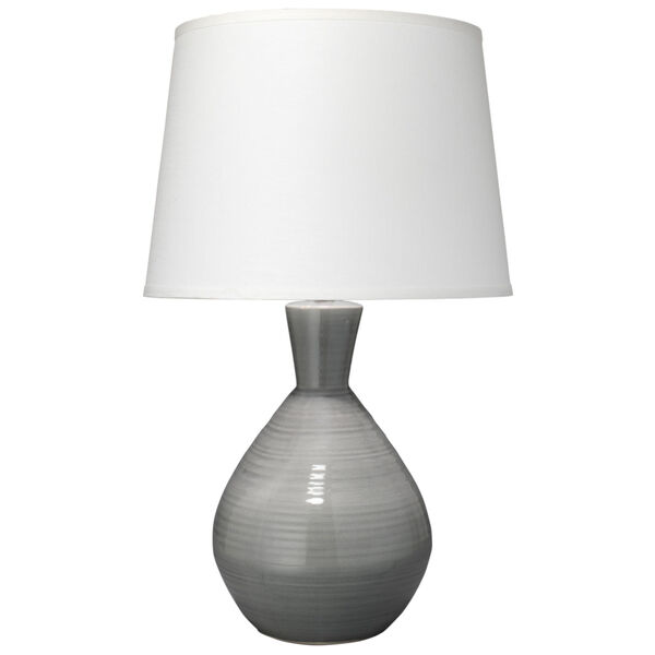 Ash Gray One-Light Table Lamp, image 1