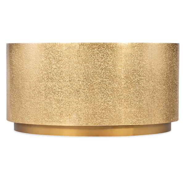Melange Bronze Gold Audra Round Cocktail Table, image 1