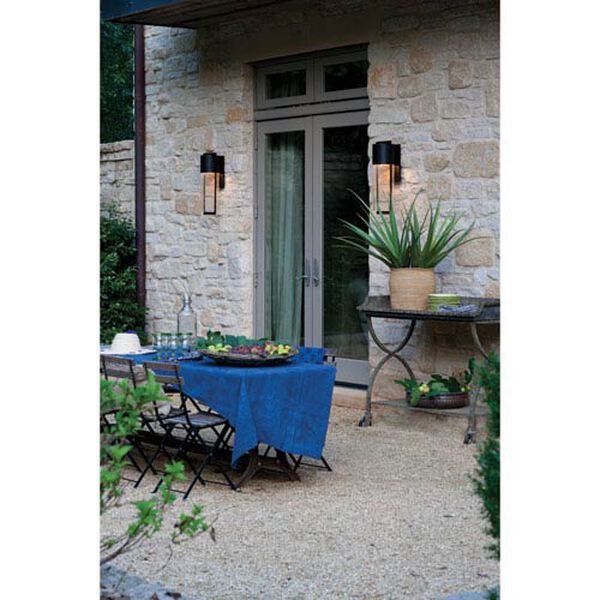 Brixton Bronze Eight-Inch One-Light Outdoor Wall Mount, image 2