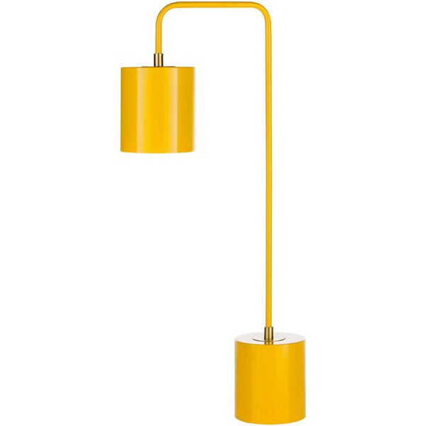 Boomer Yellow One-Light Table Lamp, image 1
