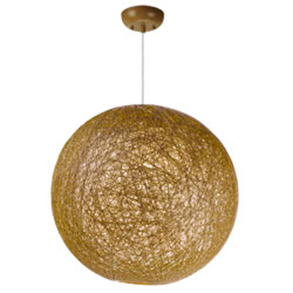 Bali Natural One-Light 19-Inch Pendant, image 1