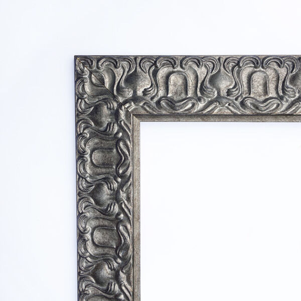 Silver 24W X 30H-Inch Decorative Wall Mirror, image 2