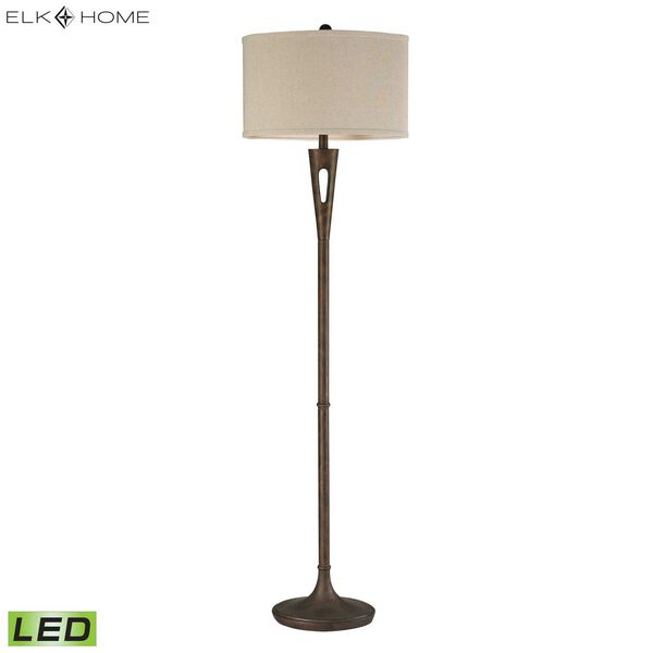 Martcliff Burnished Bronze LED Floor Lamp, image 2